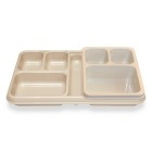 TVN3 Compartment Food Tray Base & Lid - Polycarbonate